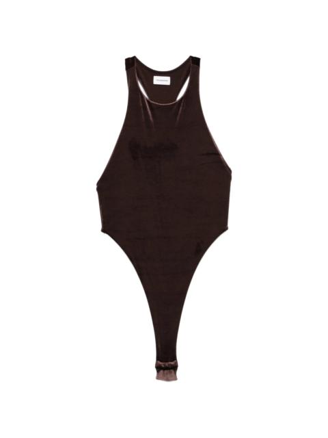 THE ANDAMANE The Andamane Fonda Halterneck Bodysuit