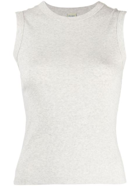 FLORE FLORE round-neck cotton tank top