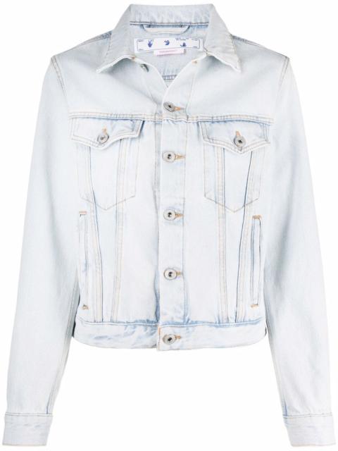 Off-White light-wash denim jacket