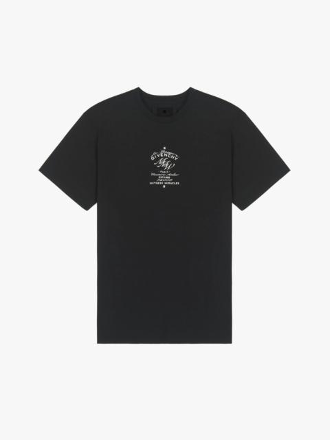 GIVENCHY MMW PRINTED SLIM FIT T-SHIRT