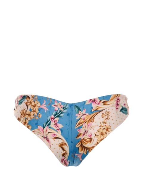 Agua by Agua Bendita Lola floral reversible bikini bottom