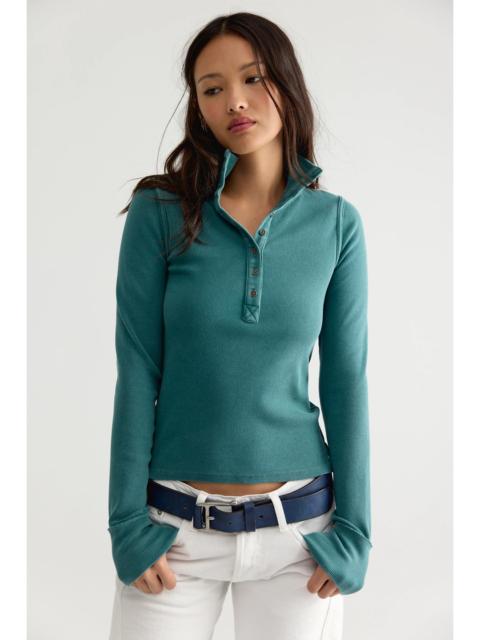 FREE PEOPLE We The Free Lake Solid Henley