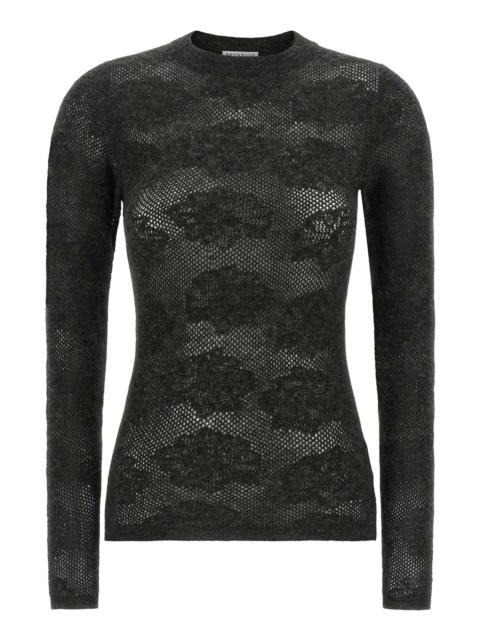 Brunello Cucinelli 'Flower Lace' Sweater