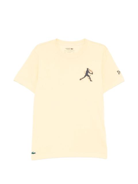 LACOSTE x Novak Djokovic graphic-print T-shirt