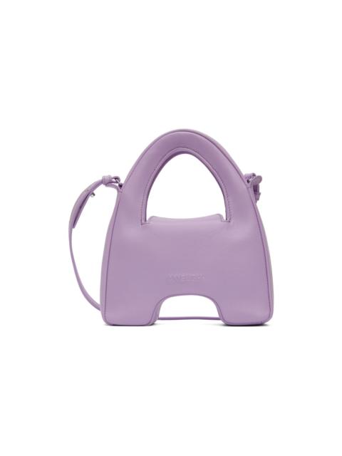 Ambush Purple Padded 'A' Shoulder Bag