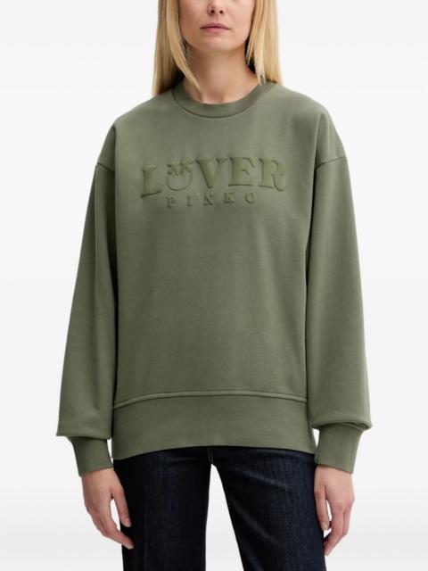 PINKO embossed sweatshirt