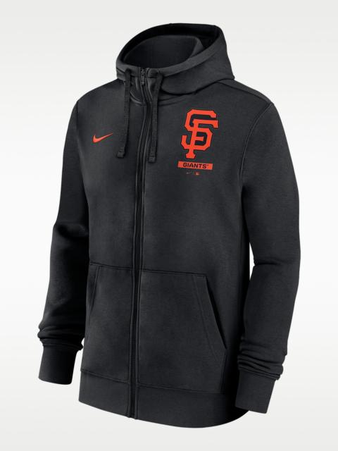 Nike San Francisco Giants Lockup Men's Nike MLB Full-Zip Hoodie