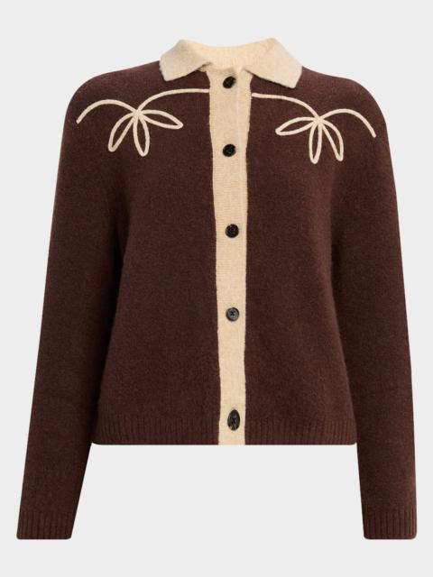 Rails Brunna Contrast Knit Cardigan