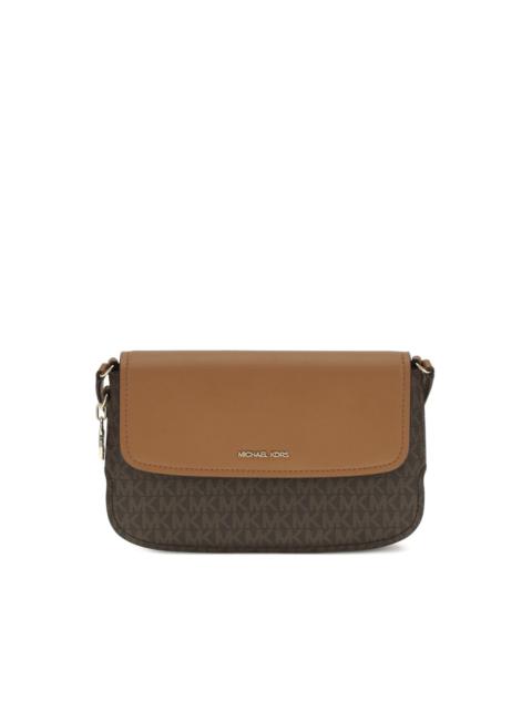 MICHAEL KORS logo-pattern crossbody bag