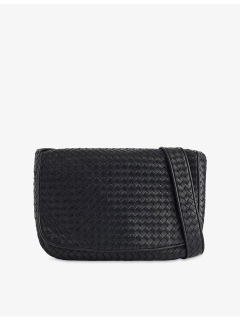 Bottega Veneta Veneto Large Leather Messenger Bag