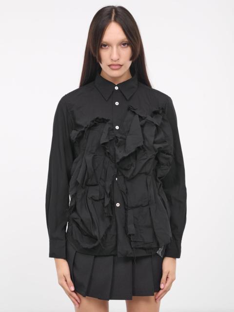 Comme Des Garçons Ruffle Appliqué Shirt