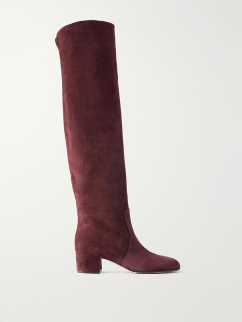 Gianvito Rossi Suede 45 Over-the-knee Boots
