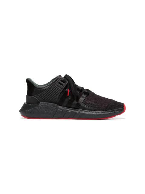 adidas 블랙 EQT 지원 93/17 스니커