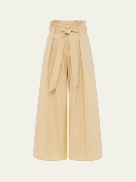 Lowen Paperbag Cropped Pants