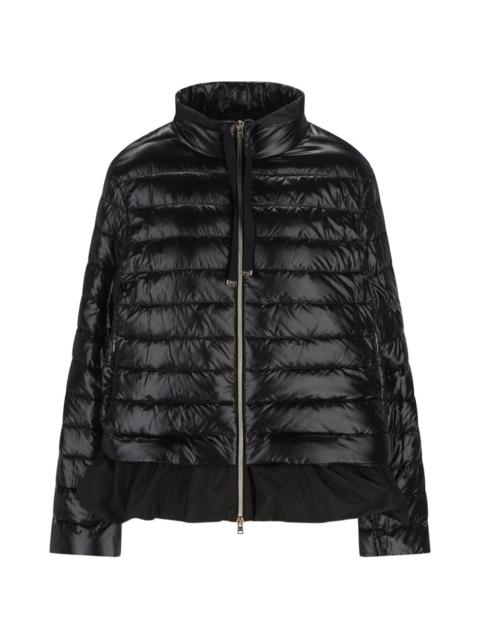 Herno zip-up quilted puffer jacket