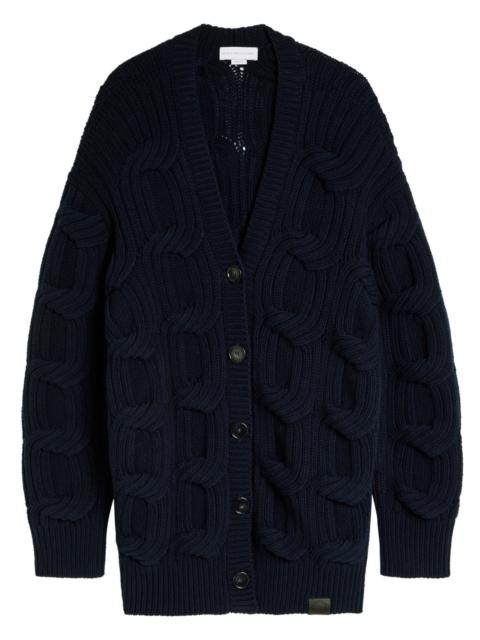 Stella McCartney Stella Mccartney Cable-knit Wool Cardigan