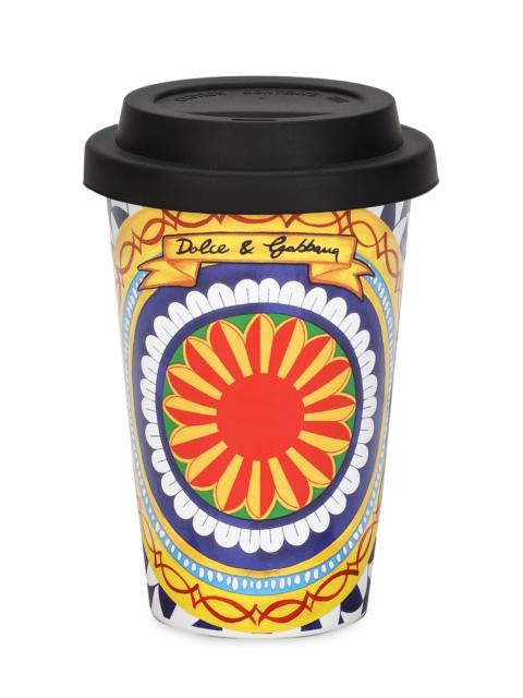 Dolce & Gabbana Carretto Ceramic Travel Mug
