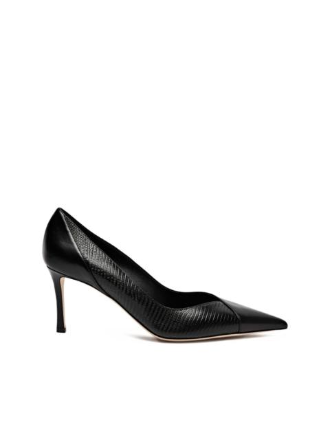 JIMMY CHOO Cass 75 calf leather pumps