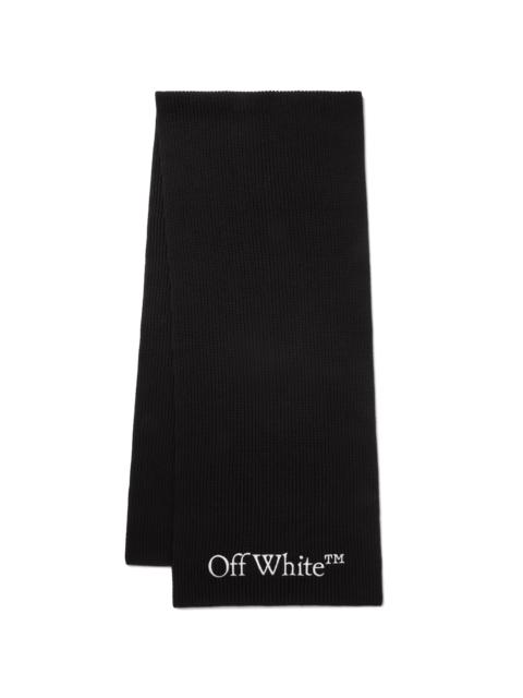 Off-White Bookish Knit Scarf