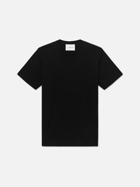 FRAME Logo Tee in Noir