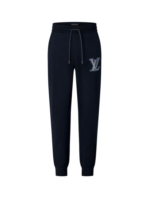 Louis Vuitton Wool And Leather Jogpants