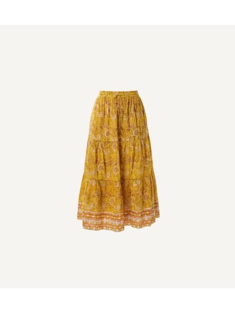 Cleobella CHELSEA ANKLE SKIRT | WILDFLOWER CITRUS