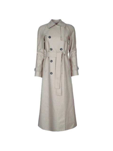 Harris Wharf London raglan trench coat