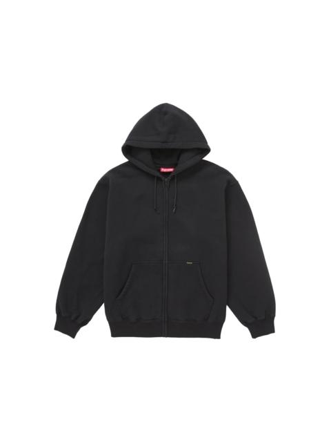 Supreme Supreme IDGAF Zip Up Hooded Sweatshirt Black | REVERSIBLE