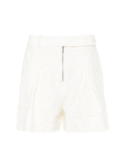 Jil Sander textured-finish shorts