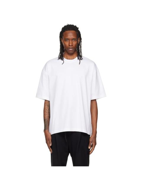Wooyoungmi White Oversized Cotton T-shirt