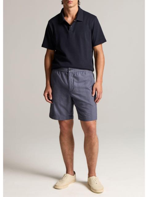 Vince Cove Stripe Cotton-Hemp Short