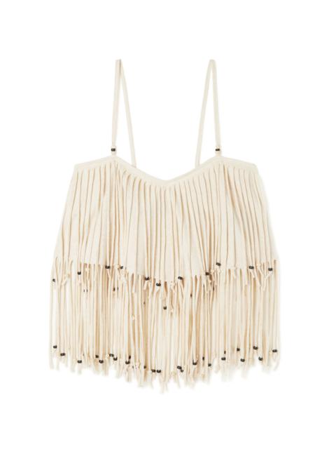 Alanui Monsoon Fringed Top