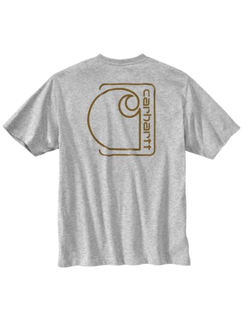 Carhartt Relaxed Fit Lightweight Short-Sleeve Pocket C Graphic T-Shirt