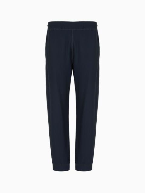 GIORGIO ARMANI Stretch jersey 평면 바지