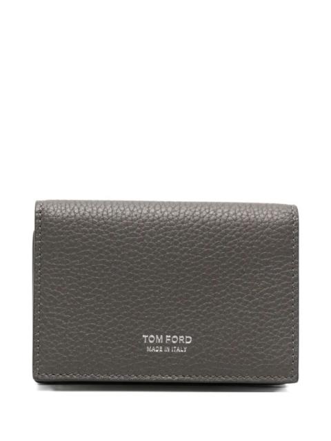 TOM FORD Portafoglio Soft Grain Leather T Line