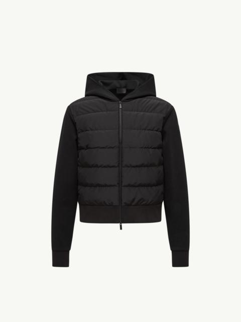 Moncler Padded Cotton Zip-Up Hoodie
