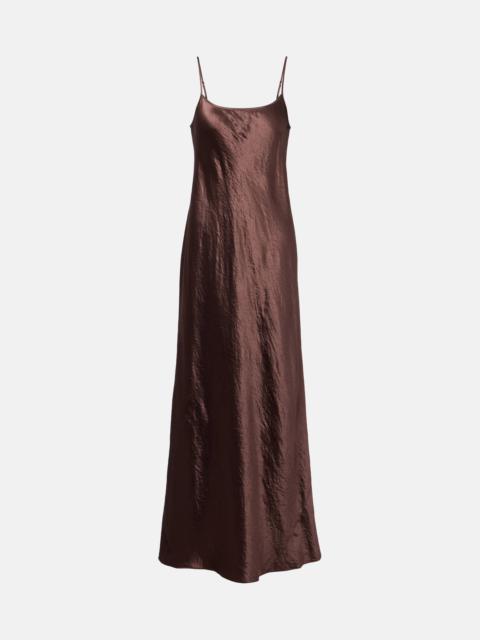 Satin slip dress