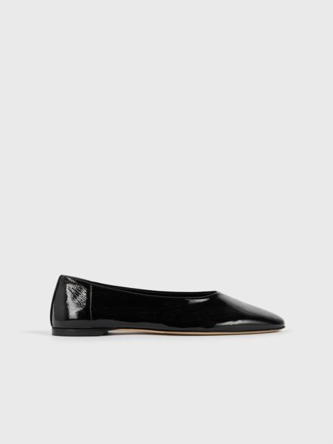 TOTEME Slip naplack ballerinas black