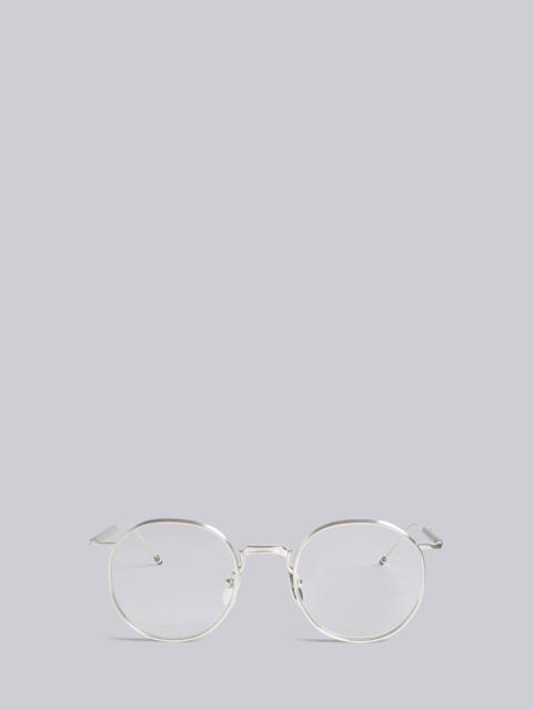 Thom Browne TB125 - Silver Pantos Glasses