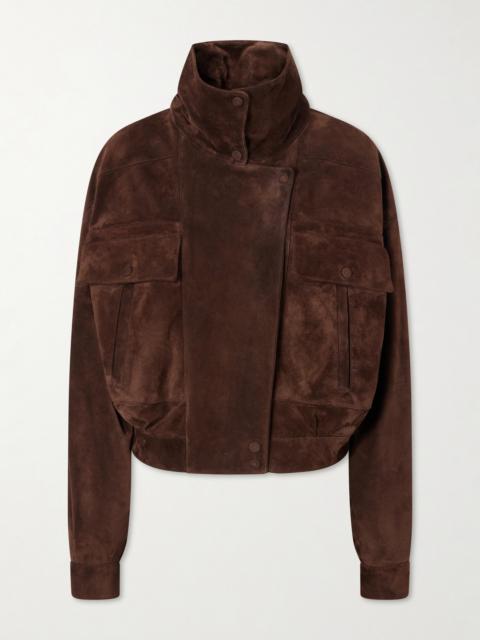 SAINT LAURENT Suede Jacket