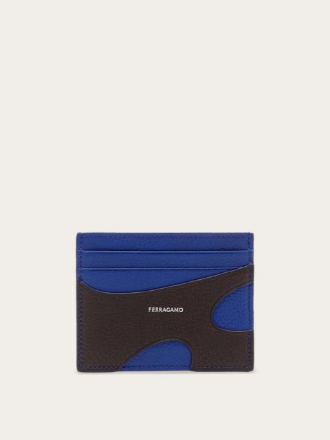 Cut out credit card holder