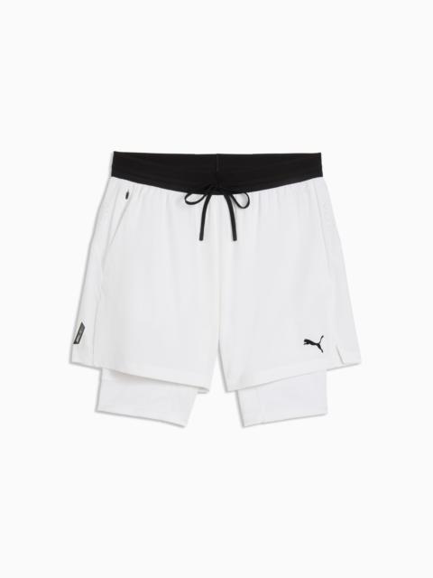 PUMA PWRMODE Training Men's 2-in-1 Stretch Woven Shorts