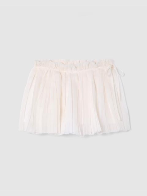 LIBEROWE CLAUDIA PLEATED ORGANZA SKIRT