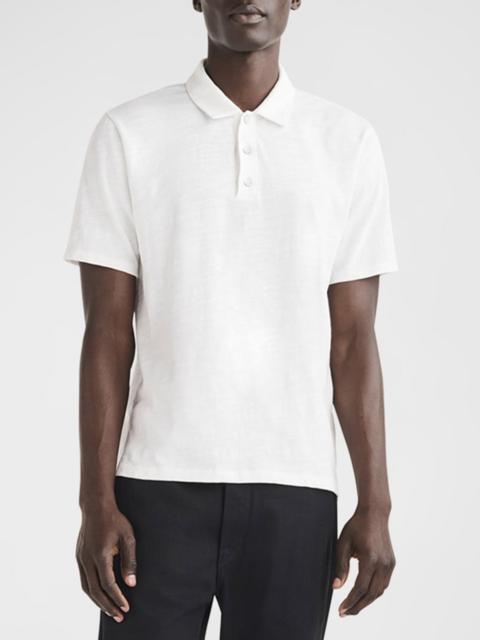 rag & bone Men's Classic Flame Polo Shirt