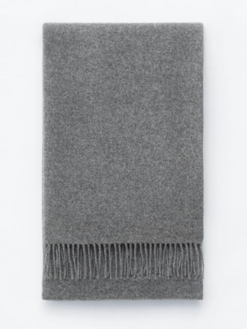 & Other Stories Fringed Wool Blanket Scarf