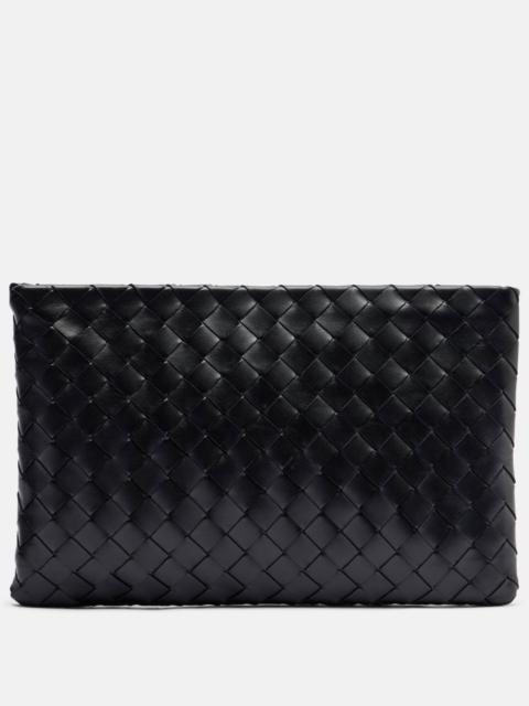 Bottega Veneta Intrecciato Medium leather pouch