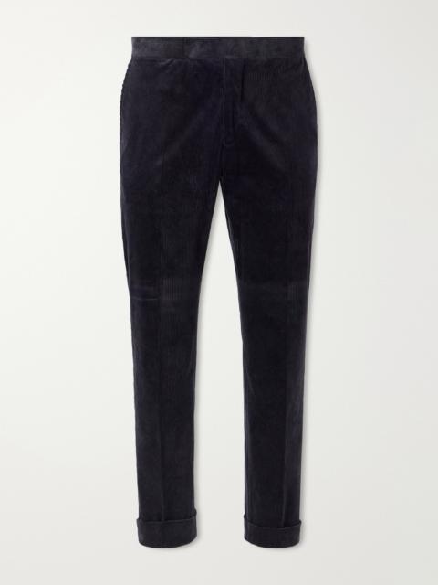 Polo Ralph Lauren Chester Tapered Cotton-Blend Corduroy Suit Trousers