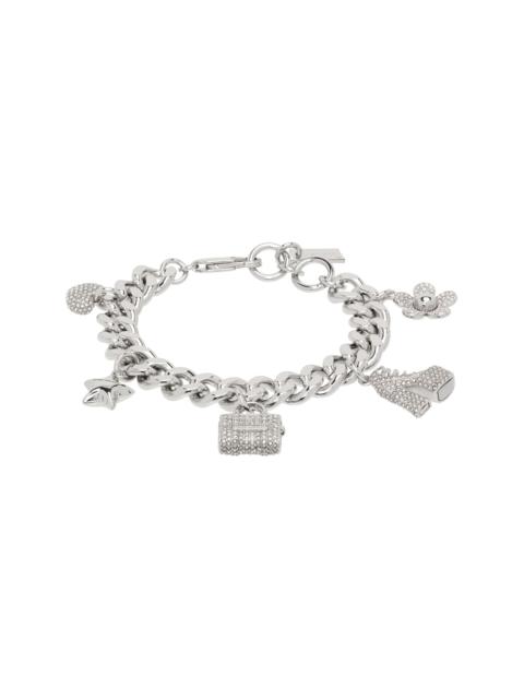 Marc Jacobs 'The Pave Mini Icon Charm' Bracelet