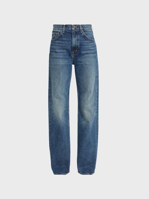 NILI LOTAN Mitchell Straight-Leg Jeans