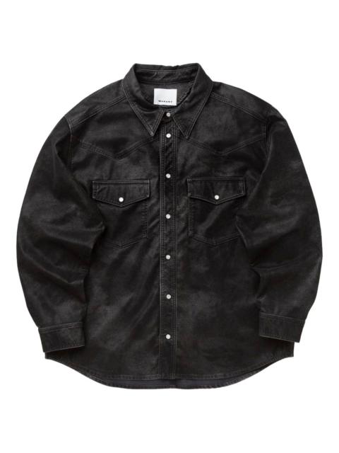 Isabel Marant Kadrian double-pocket shirt jacket